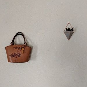 Fossil mini bucket bag